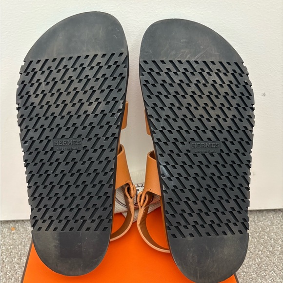 Authentic Hermes takara chypre gold Sandals 36 - Picture 12 of 13